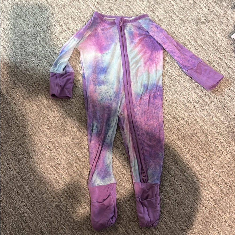 Little Sleepies convertible pajamas NB